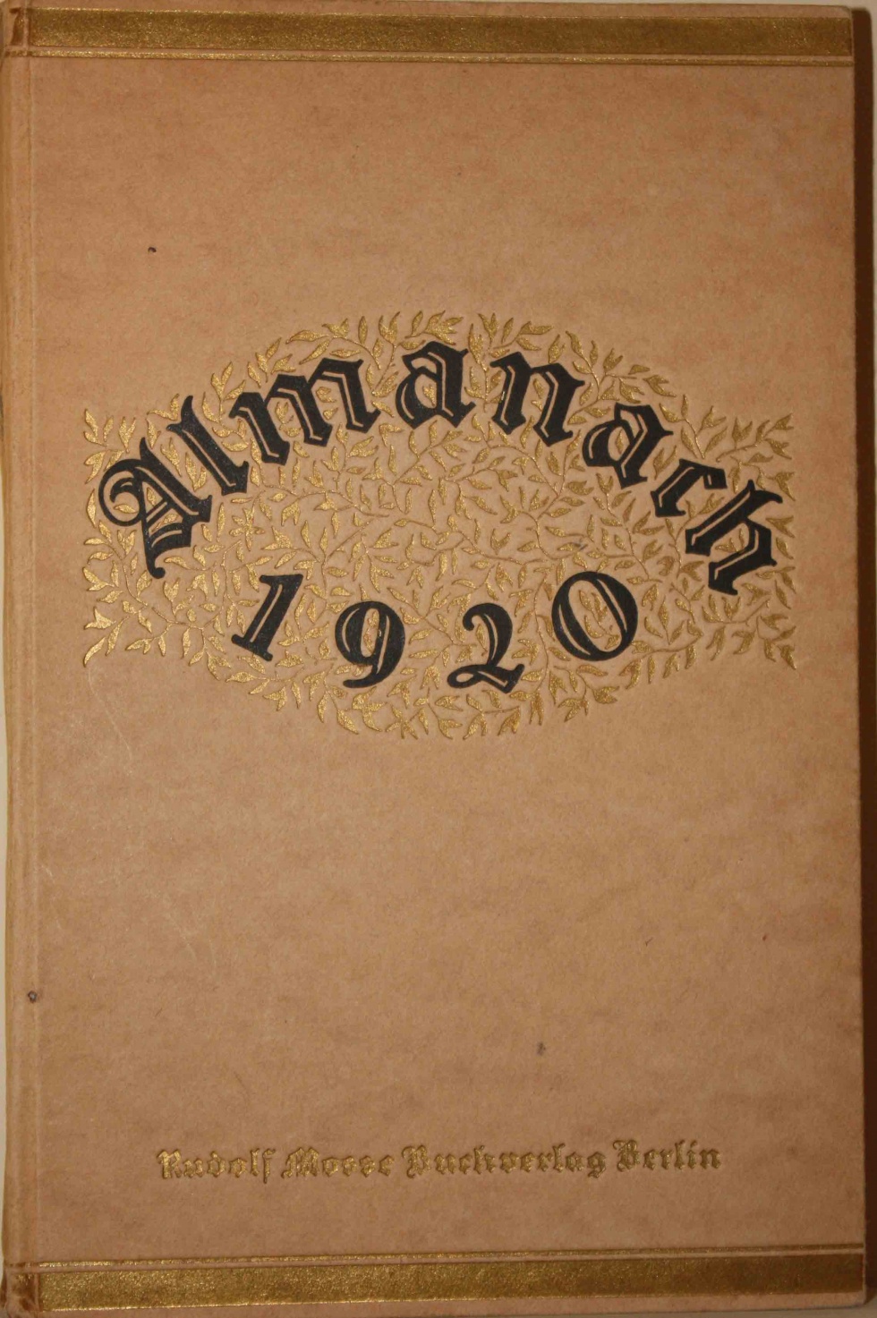 Almanach 1920 (Kurt Tucholsky Literaturmuseum CC BY-NC-SA)