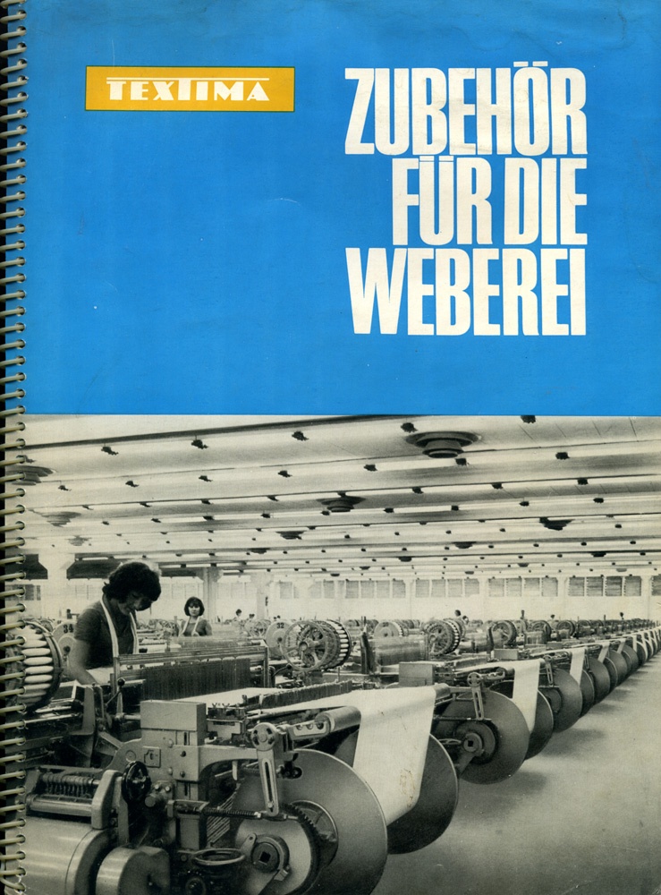 Buch &quot;TEXTIMA Zubehör für die Weberei&quot; (Brandenburgisches Textilmuseum Forst (Lausitz) CC BY-NC-SA)