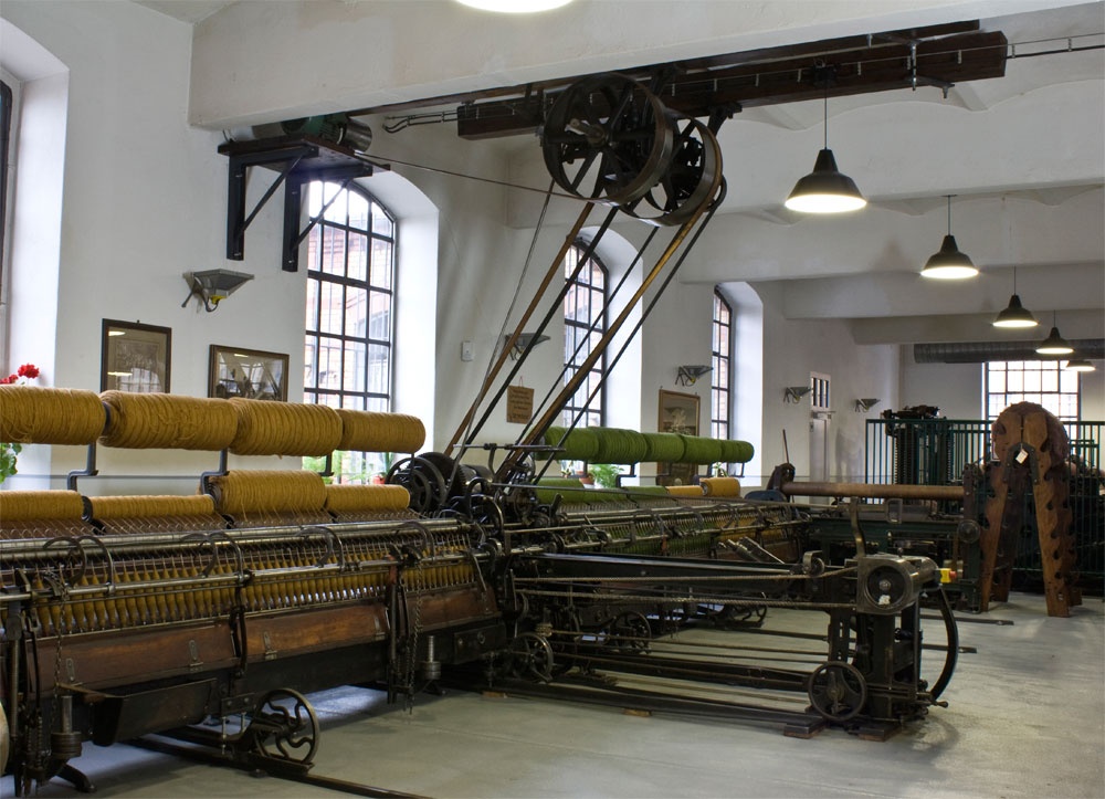 Selfaktor (Wagenspinner) (Brandenburgisches Textilmuseum Forst (Lausitz) CC BY-NC-SA)