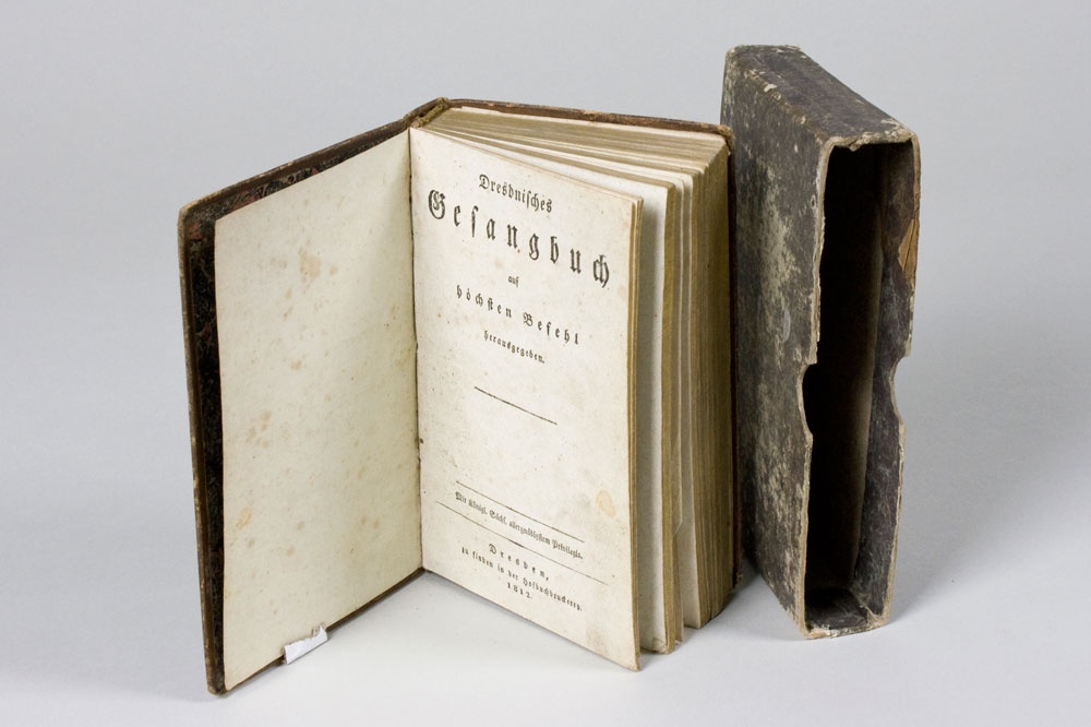 Dresdnisches Gesangbuch (Museum im Mönchenkloster Jüterbog CC BY-NC-SA)
