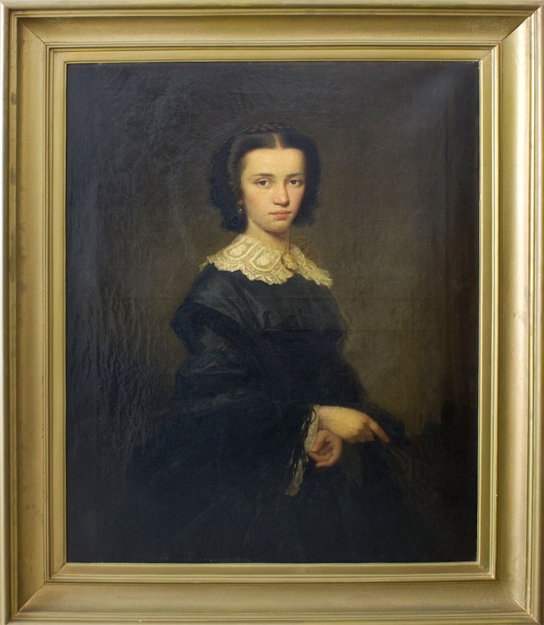 Porträt einer unbekannten Dame (Stadt- und Regionalmuseum Lübben CC BY-NC-SA)