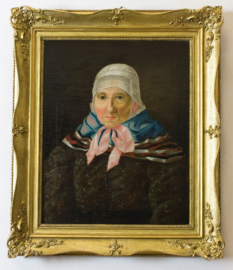 Porträt einer unbekannten Dame (Stadt- und Regionalmuseum Lübben CC BY-NC-SA)
