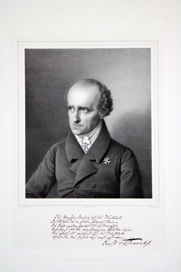 Porträt Ernst Frhr. von Houwald (1778-1845) (Stadt- und Regionalmuseum Lübben CC BY-NC-SA)