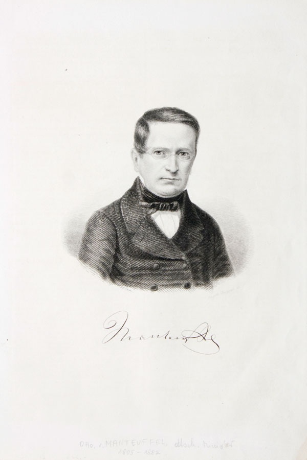 Porträt Otto Theodor Freiherr von Manteuffel (1805-82) (Stadt- und Regionalmuseum Lübben CC BY-NC-SA)