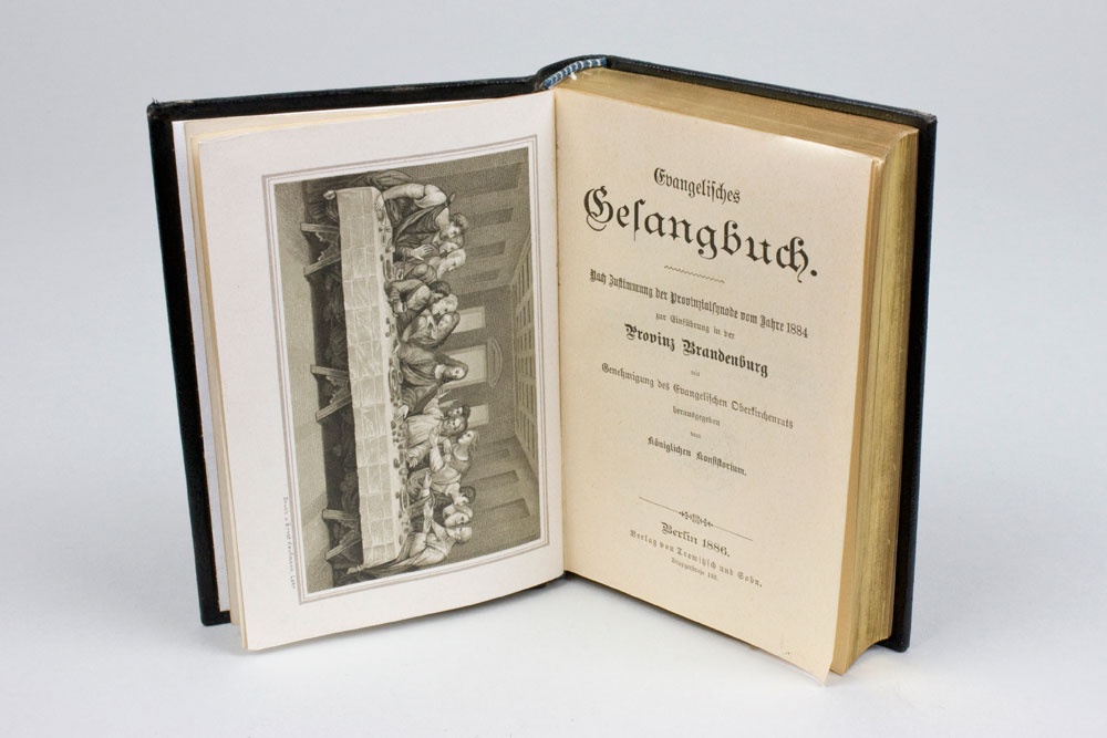 Gesangbuch Brandenburg (Kreismuseum Finsterwalde CC BY-NC-SA)