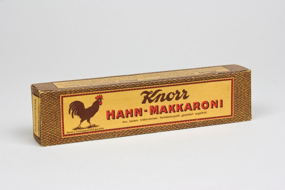 Verpackung Knorr Makkaroni (Kreismuseum Finsterwalde CC BY-NC-SA)