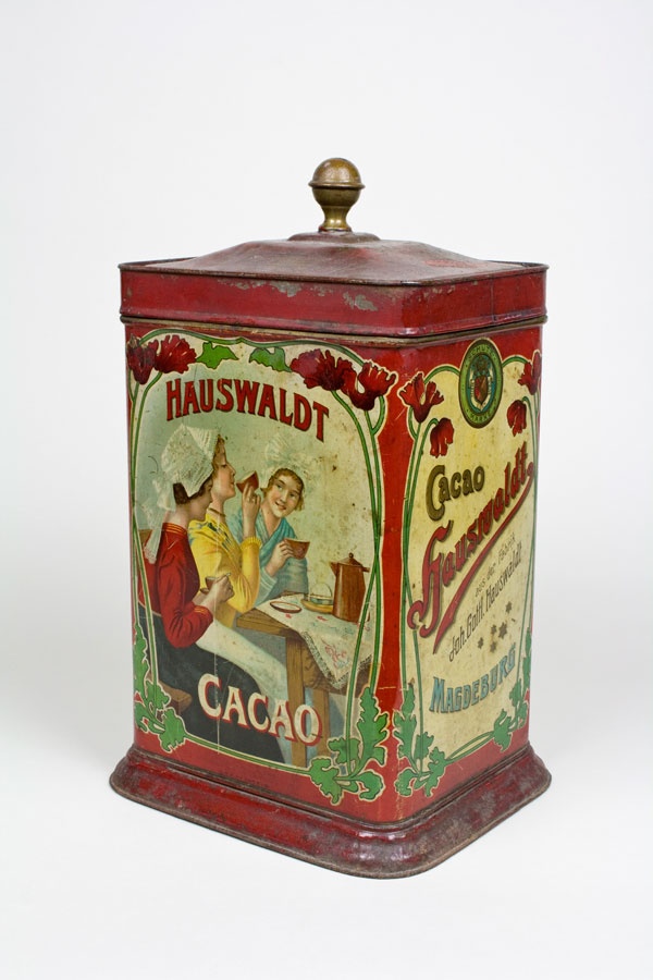 Blechdose Hauswaldt Cacao (Kreismuseum Finsterwalde CC BY-NC-SA)
