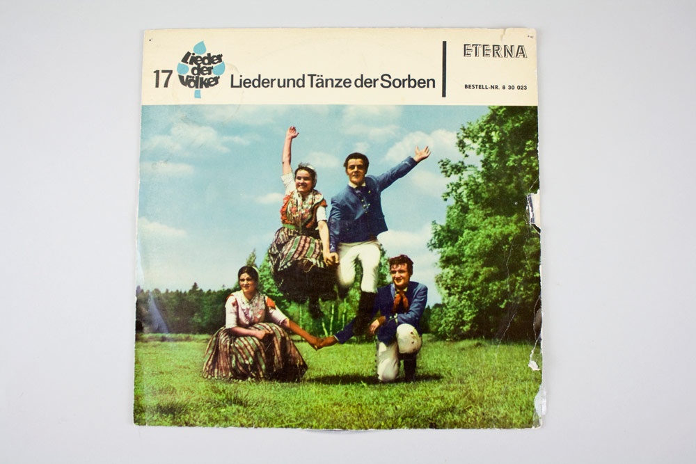 Lieder und Tänze der Sorben, Langspielplatte (Wendisches Museum / Serbski muzej CC BY-NC-SA)