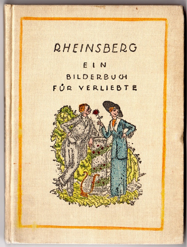 &quot;Rheinsberg. Ein Bilderbuch für Verliebte&quot;, Kurt Tucholsky, koloriert (Kurt Tucholsky Literaturmuseum CC BY-NC-SA)