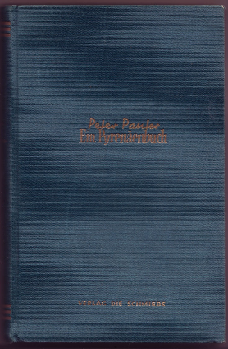 &quot;Ein Pyrenäenbuch&quot;, Peter Panter, 1927 (Kurt Tucholsky Literaturmuseum CC BY-NC-SA)