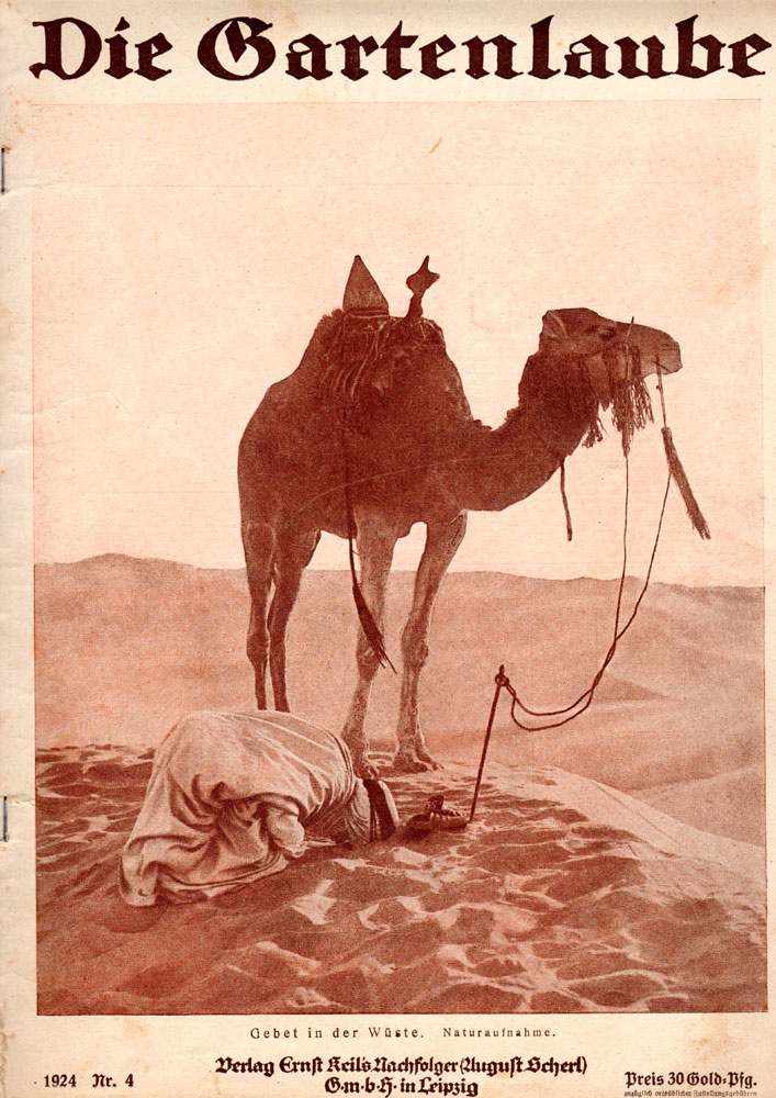 Die Gartenlaube, Nr. 4, 24. Januar 1924, Titelseite (Kurt Tucholsky Literaturmuseum CC BY-NC-SA)