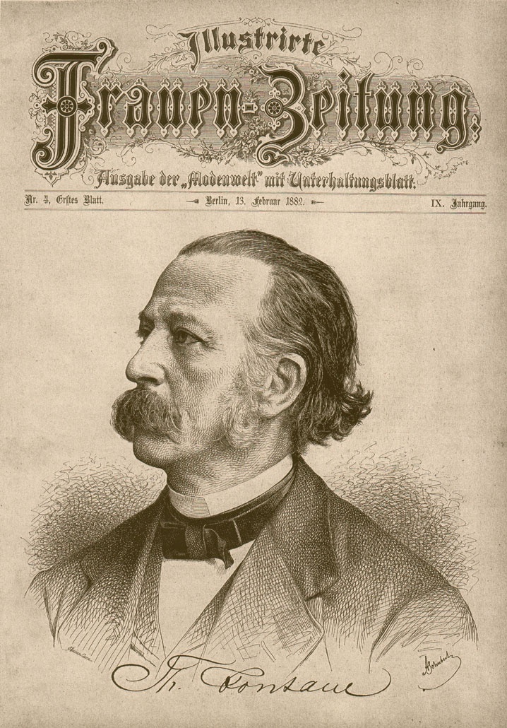 &quot;Illustrierte Frauen-Zeitung&quot;, Titelblatt, 1882 (Kurt Tucholsky Literaturmuseum CC BY-NC-SA)