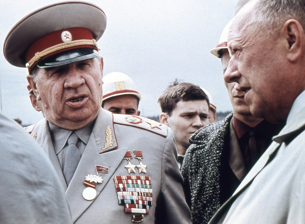 Marschall W.I. Tschuikow an Seelower Gedenkstätte (Gedenkstätte Seelower Höhen CC BY-NC-SA)