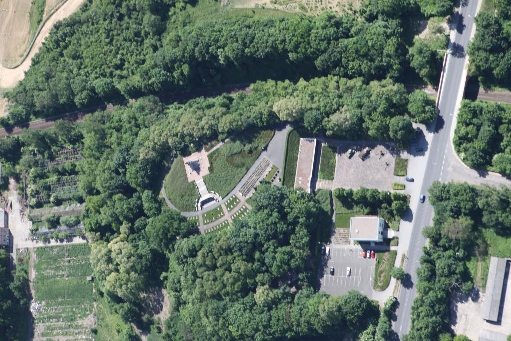 Luftaufnahme der Gedenkstätte Seelower Höhen (Gedenkstätte Seelower Höhen CC BY-NC-SA)