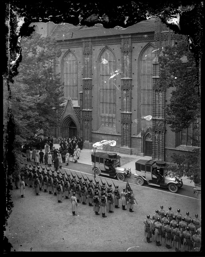St. Katharinenkirche, Kaiser Wilhelm II (Stadtarchiv Brandenburg a. d. Havel CC BY-NC-SA)