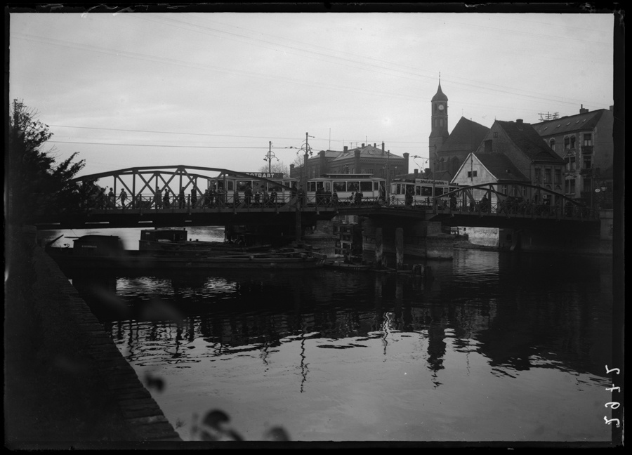 Lange Brücke/Jahrtausendbrücke (Stadtmuseum Brandenburg an der Havel - Frey-Haus CC BY-NC-SA)