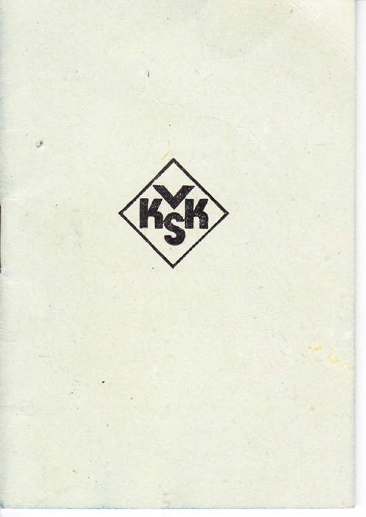 Mitgliedsbuch Verband der Kleingärtner (Museum Utopie und Alltag. Alltagskultur und Kunst aus der DDR CC BY-NC-SA)
