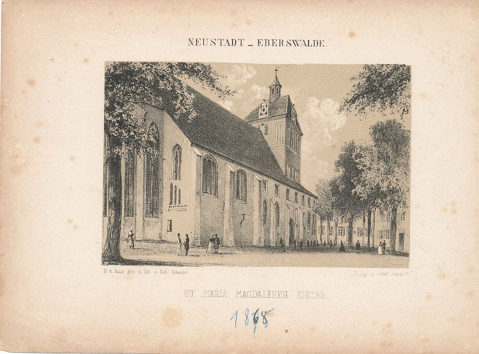 Neustadt-Eberswalde - St. Maria Magdalenen Kirche (Museum Eberswalde CC BY-NC-SA)