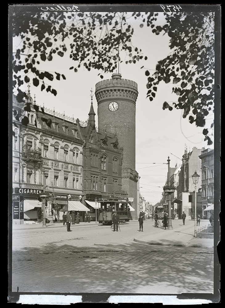 Kaiser-Wilhelm-Platz auf Spremberger Turm (Städtische Sammlungen Cottbus CC BY-NC-SA)