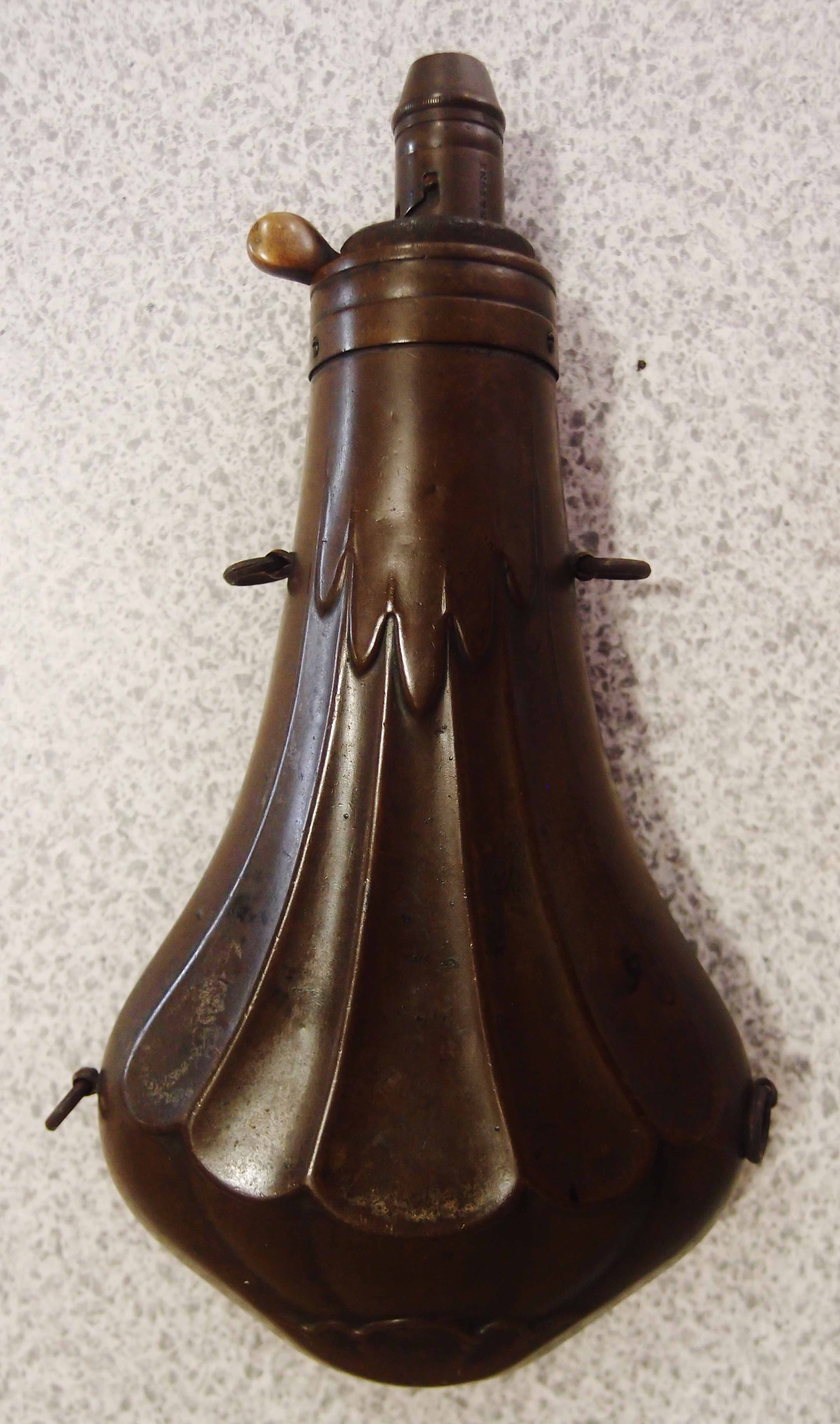 Pulverflasche (Museum für Stadtgeschichte Templin CC BY-NC-SA)