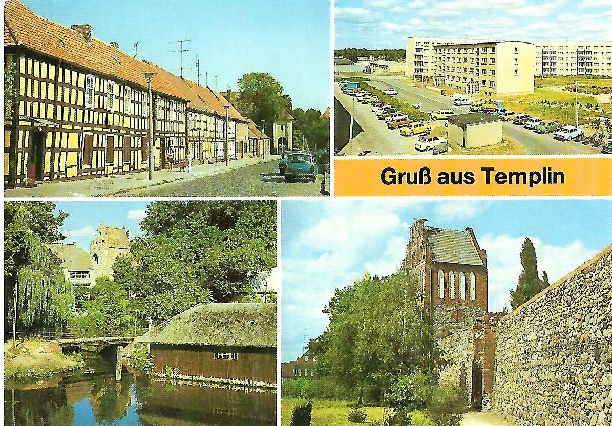 Ansichtskarte von Templin (Museum für Stadtgeschichte Templin CC BY-NC-SA)