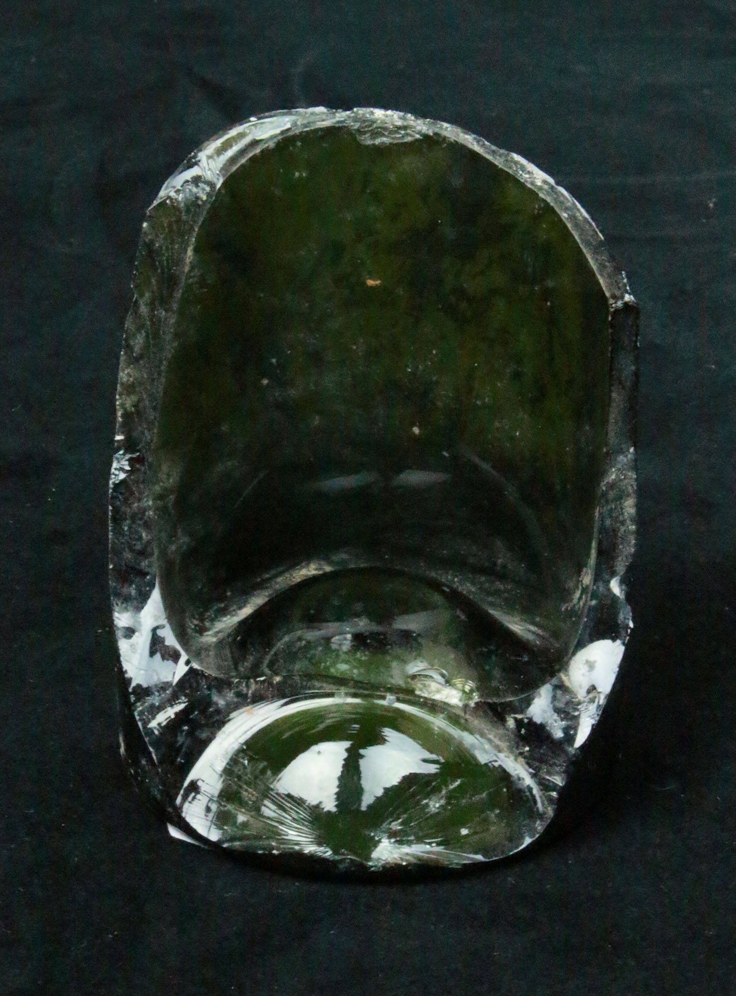 Fragment, Brüchling einer Sektflasche (Museum Baruther Glashütte CC BY-NC-SA)