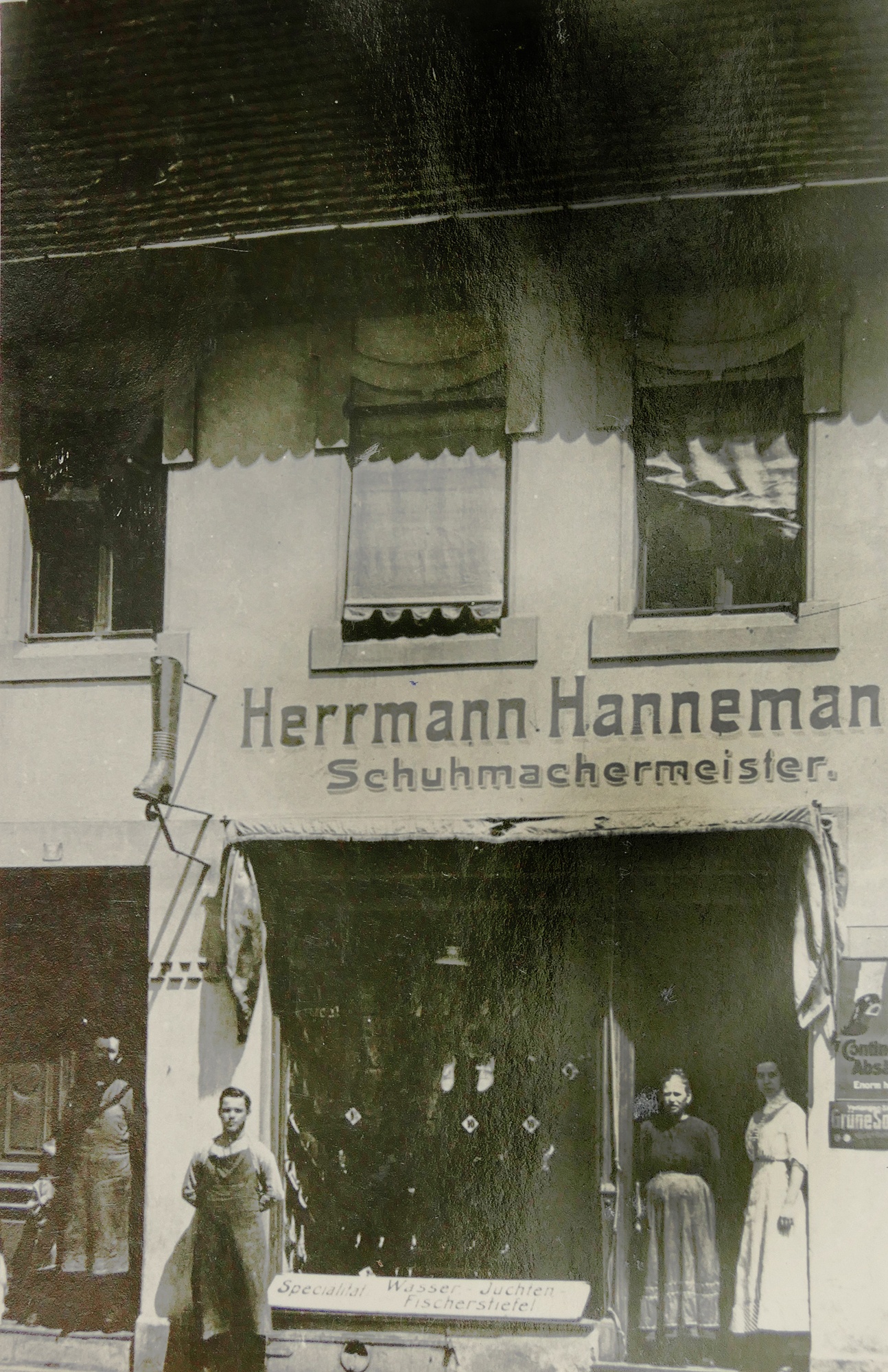 Foto der Schuhmacherei Hannemann (Museum Fürstenwalde CC BY-NC-SA)