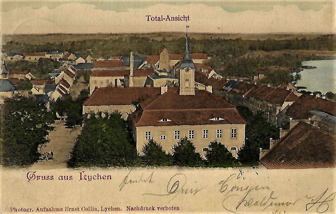 Ansichtskarte "Gruß aus Lychen" (Museum für Stadtgeschichte Templin CC BY-NC-SA)