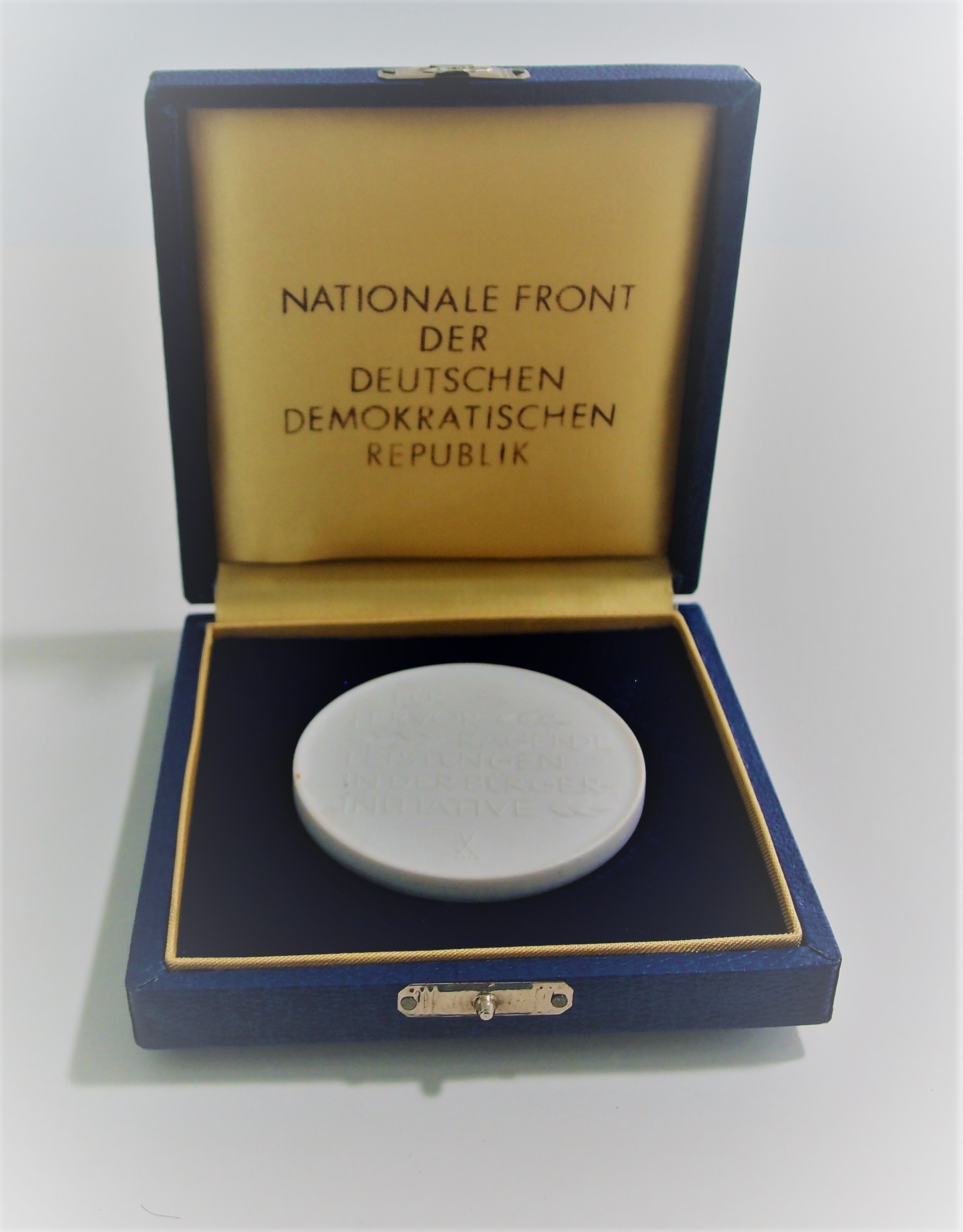 Medaille Mach mit (Museum für Stadtgeschichte Templin CC BY-NC-SA)