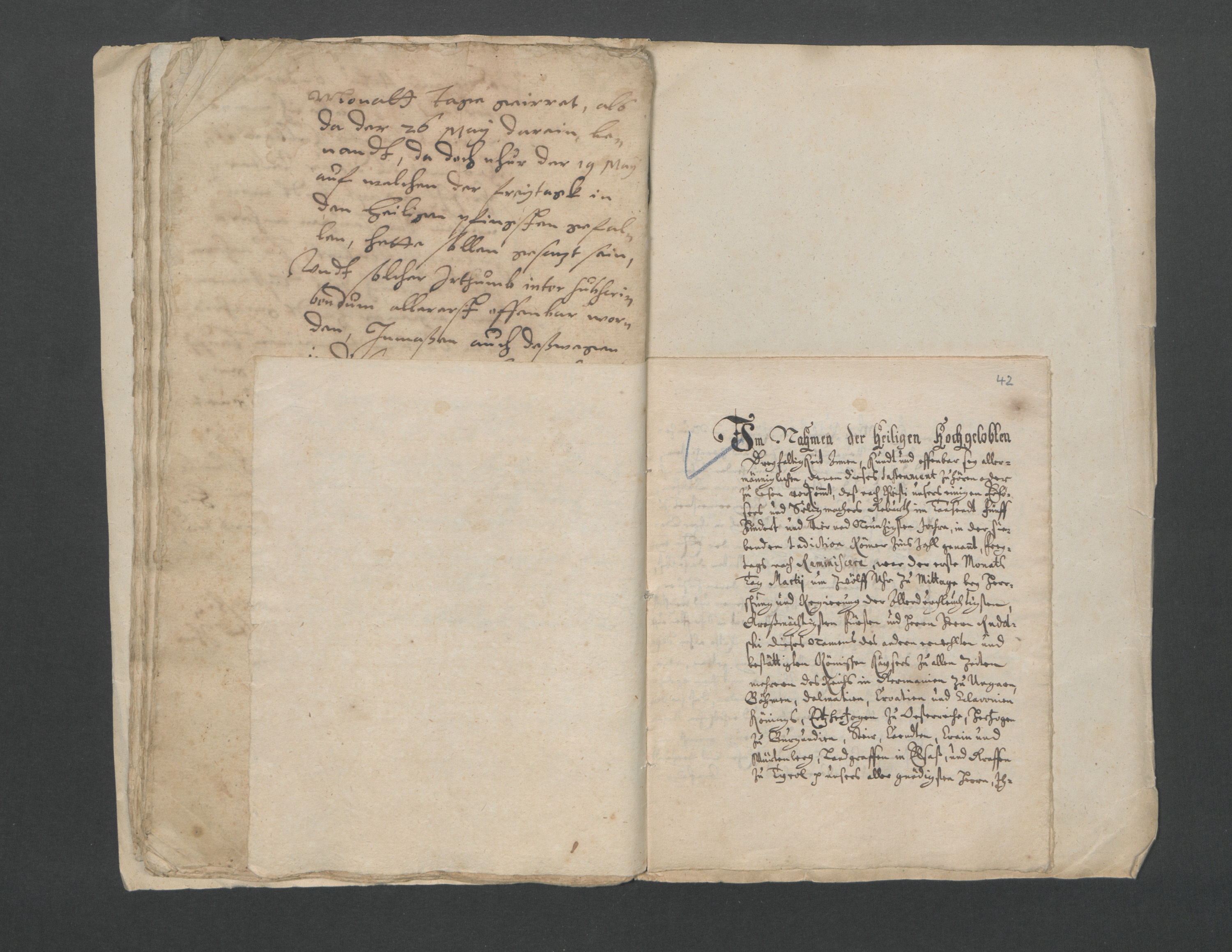 Notariell beglaubigte Änderung zum Testament...(1594) (Domstiftsarchiv Brandenburg/Havel CC BY-NC-SA)