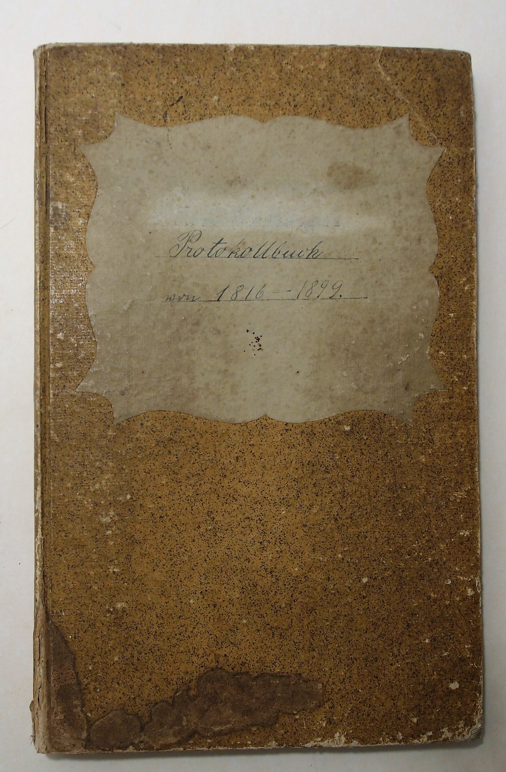 Gewerksbuch der Schlächterinnung Zehdenick (Museum für Stadtgeschichte Templin CC BY-NC-SA)
