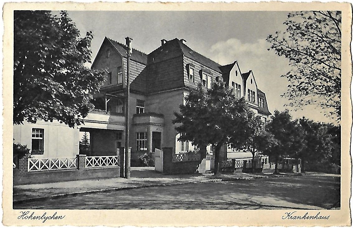 Ansichtskarte "Hohenlychen Krankenhaus" (Museum für Stadtgeschichte Templin CC BY-NC-SA)