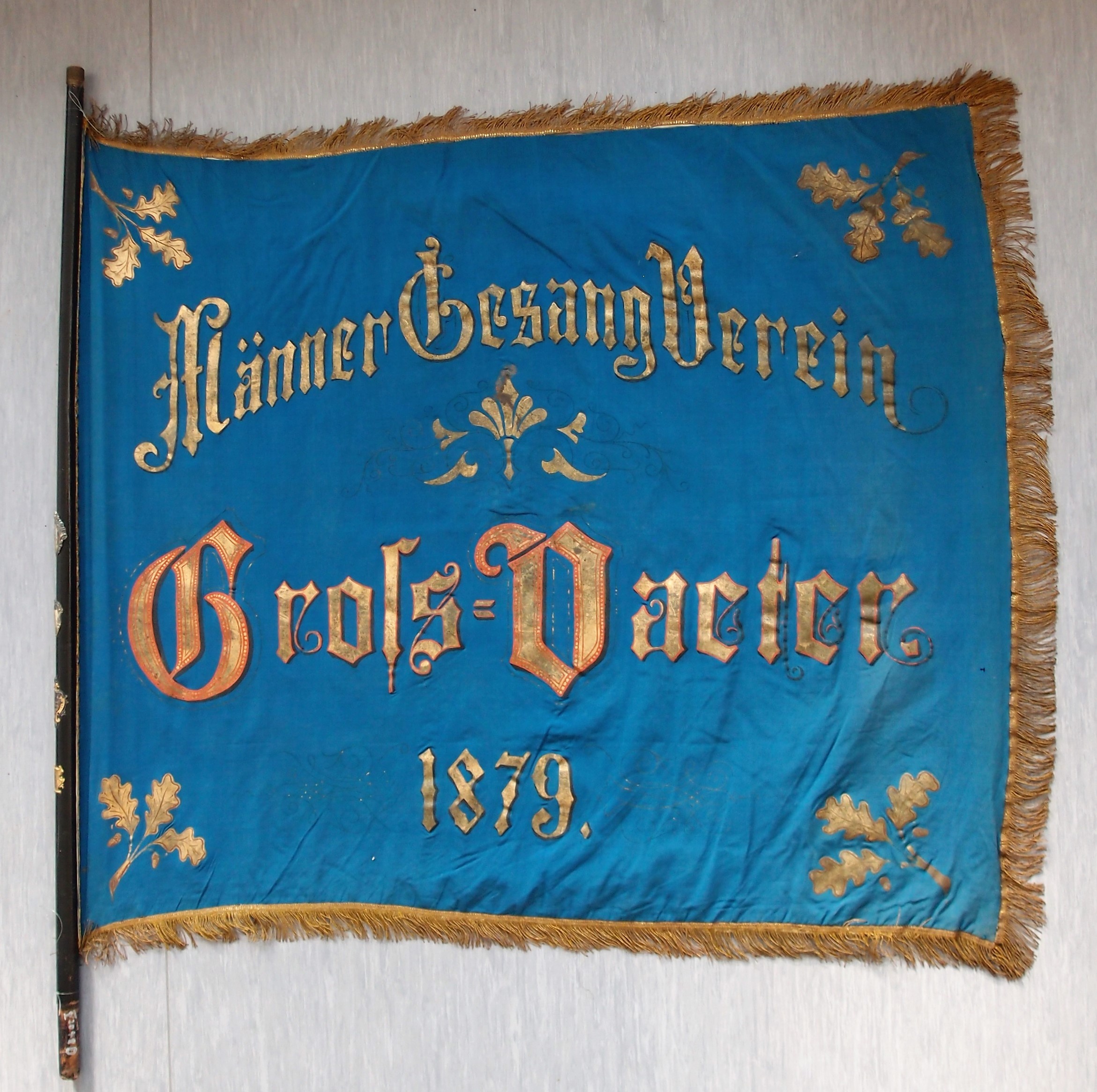 Fahne Gesang Groß Väter (Museum für Stadtgeschichte Templin CC BY-NC-SA)