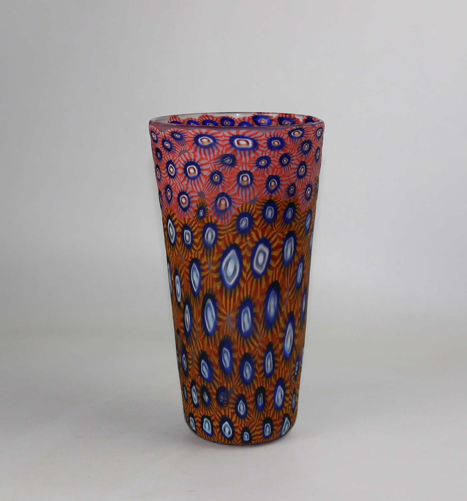 Millefiori-Vase (01) (Museum Baruther Glashütte CC BY-NC-SA)