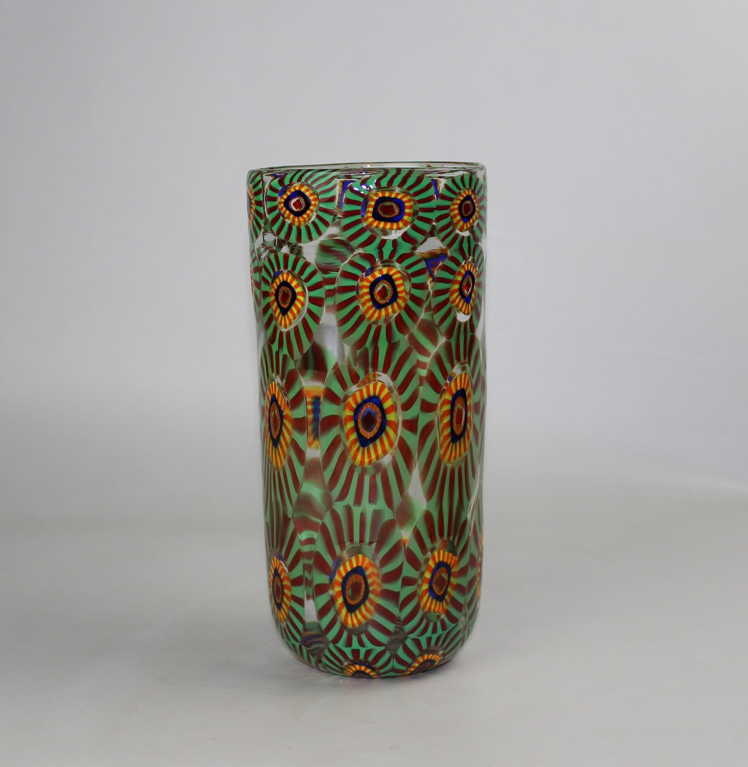 Millefiori Vase (02) (Museum Baruther Glashütte CC BY-NC-SA)