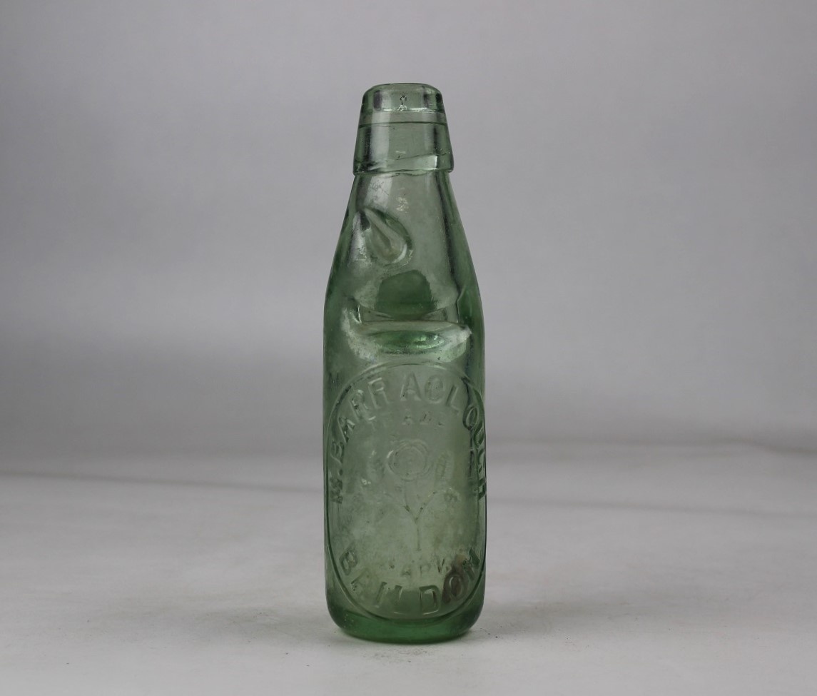 Flasche für Selterwasser (Museum Baruther Glashütte CC BY-NC-SA)