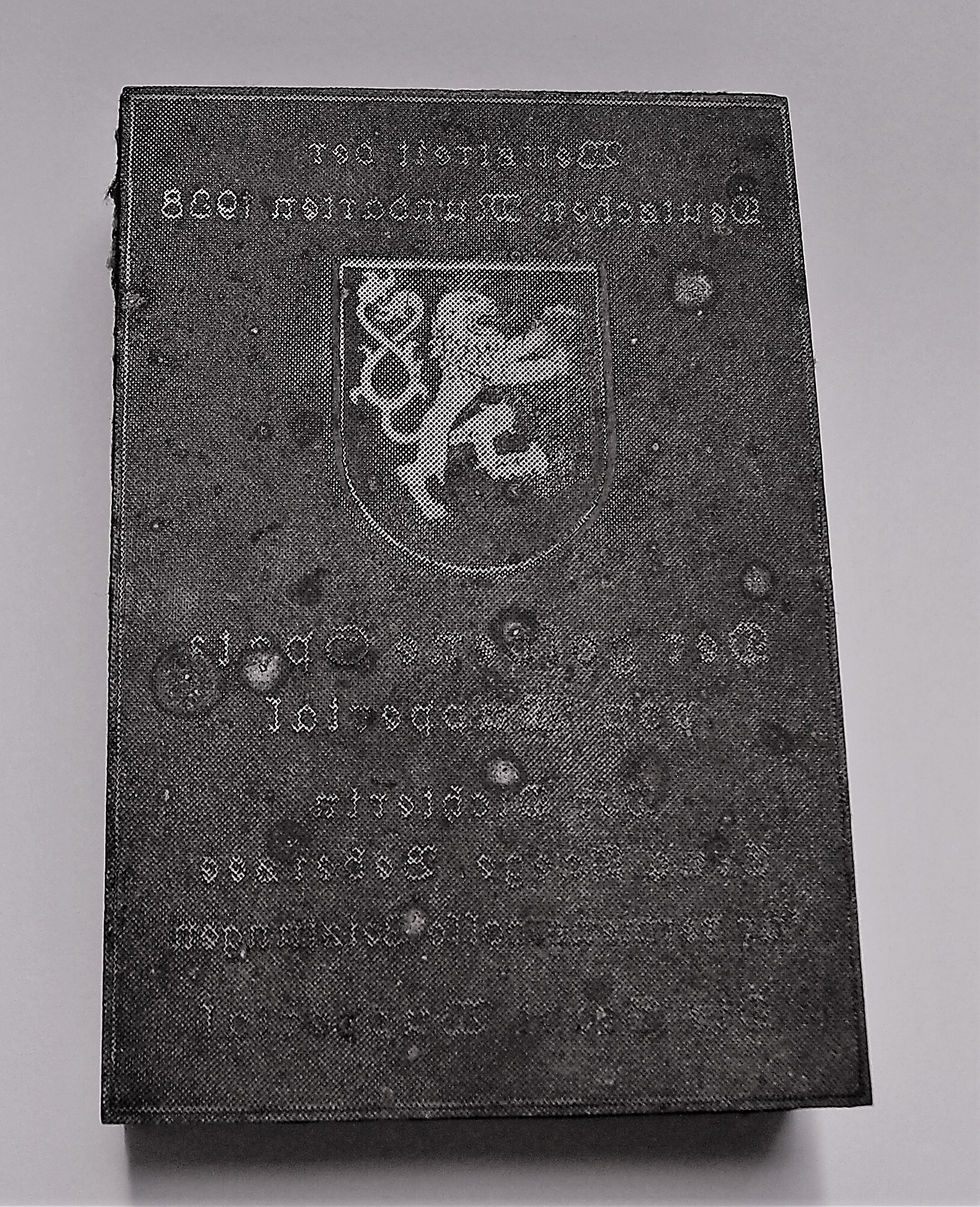 Druckplatte Wuppertal (Museum für Stadtgeschichte Templin CC BY-NC-SA)