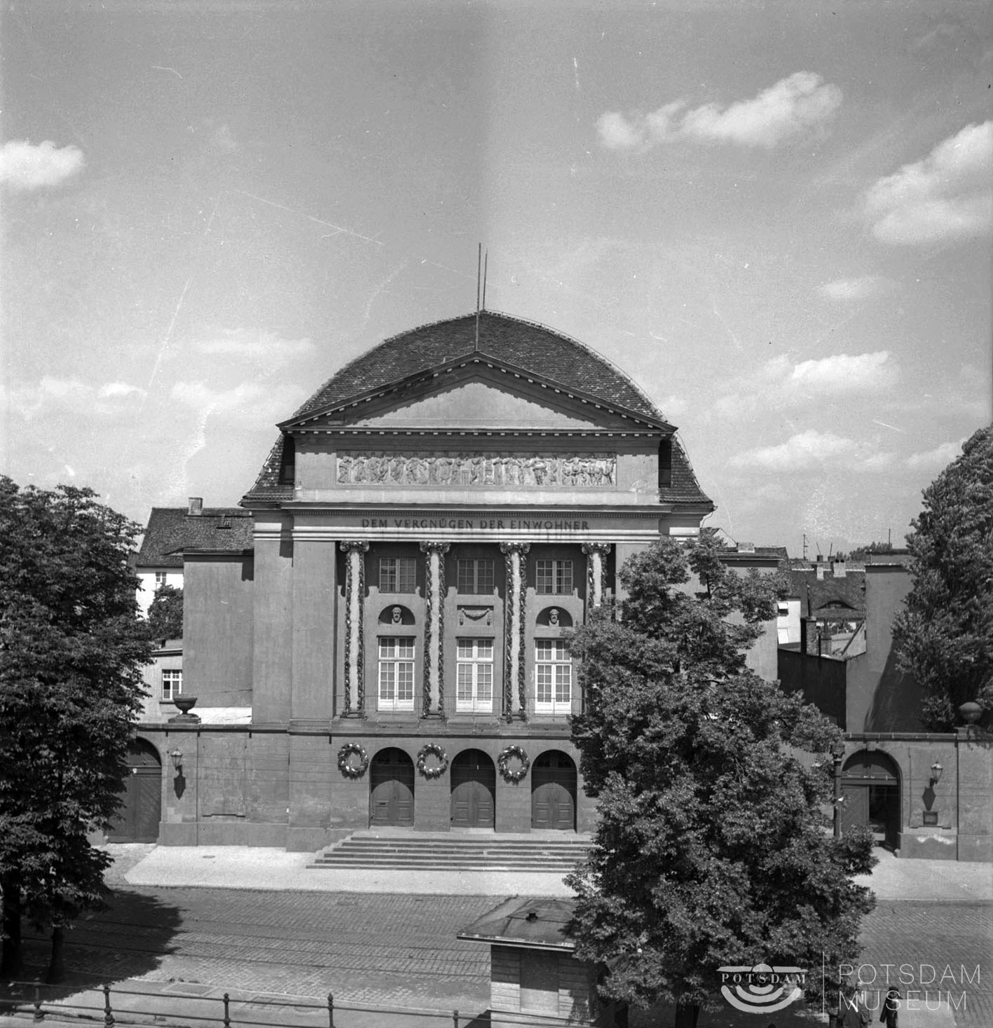 Das Potsdamer Schauspielhaus, Am Kanal 8 (Potsdam Museum - Forum für Kunst und Geschichte CC BY-NC-SA)