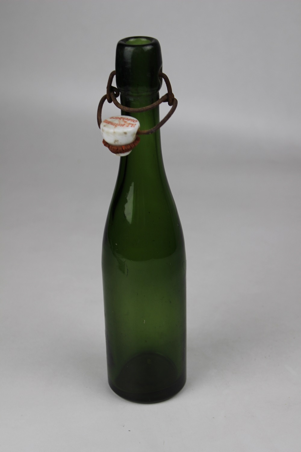 Flasche, Patentflasche mit Bügelverschluss (Museum Baruther Glashütte CC BY-NC-SA)