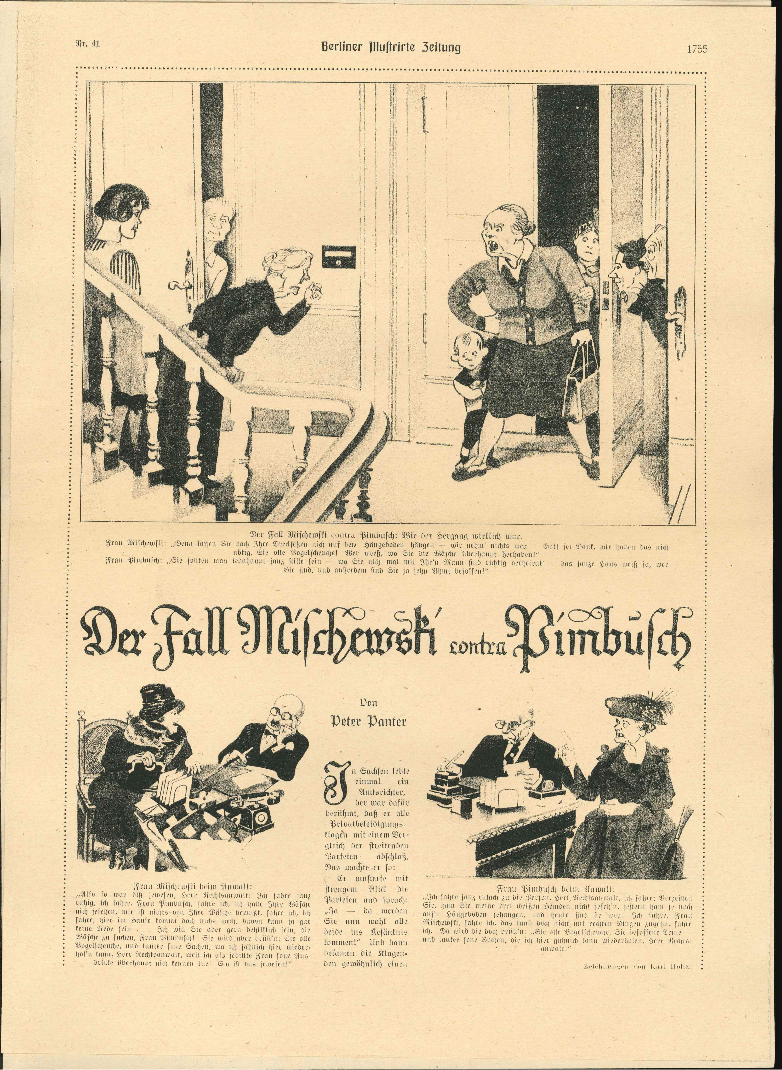 Berliner Illustrirte Zeitung 1928, Kurt Tucholsky (KTL CC BY-NC-SA)