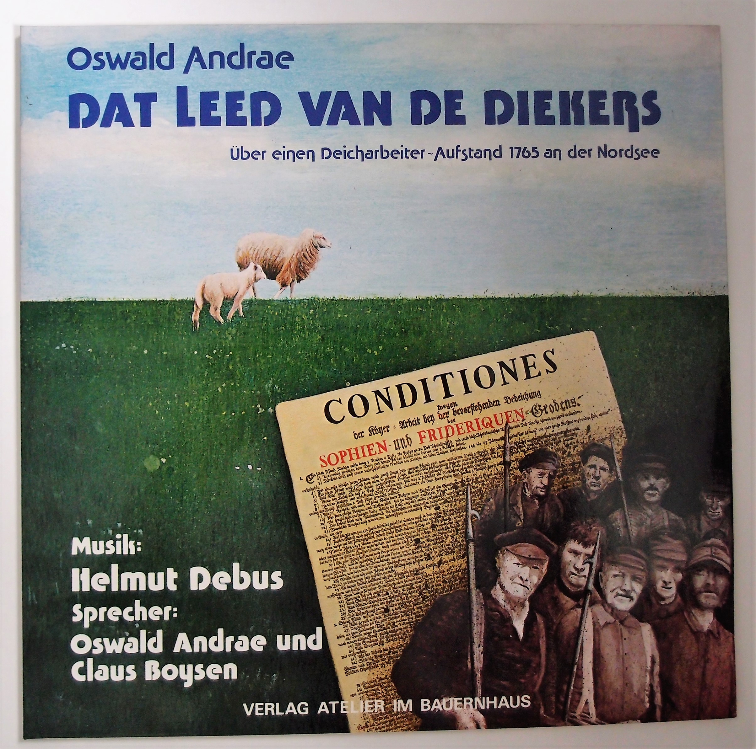 Schallplatten, Dat Leed van de Diekers (Museum für Stadtgeschichte Templin CC BY-NC-SA)