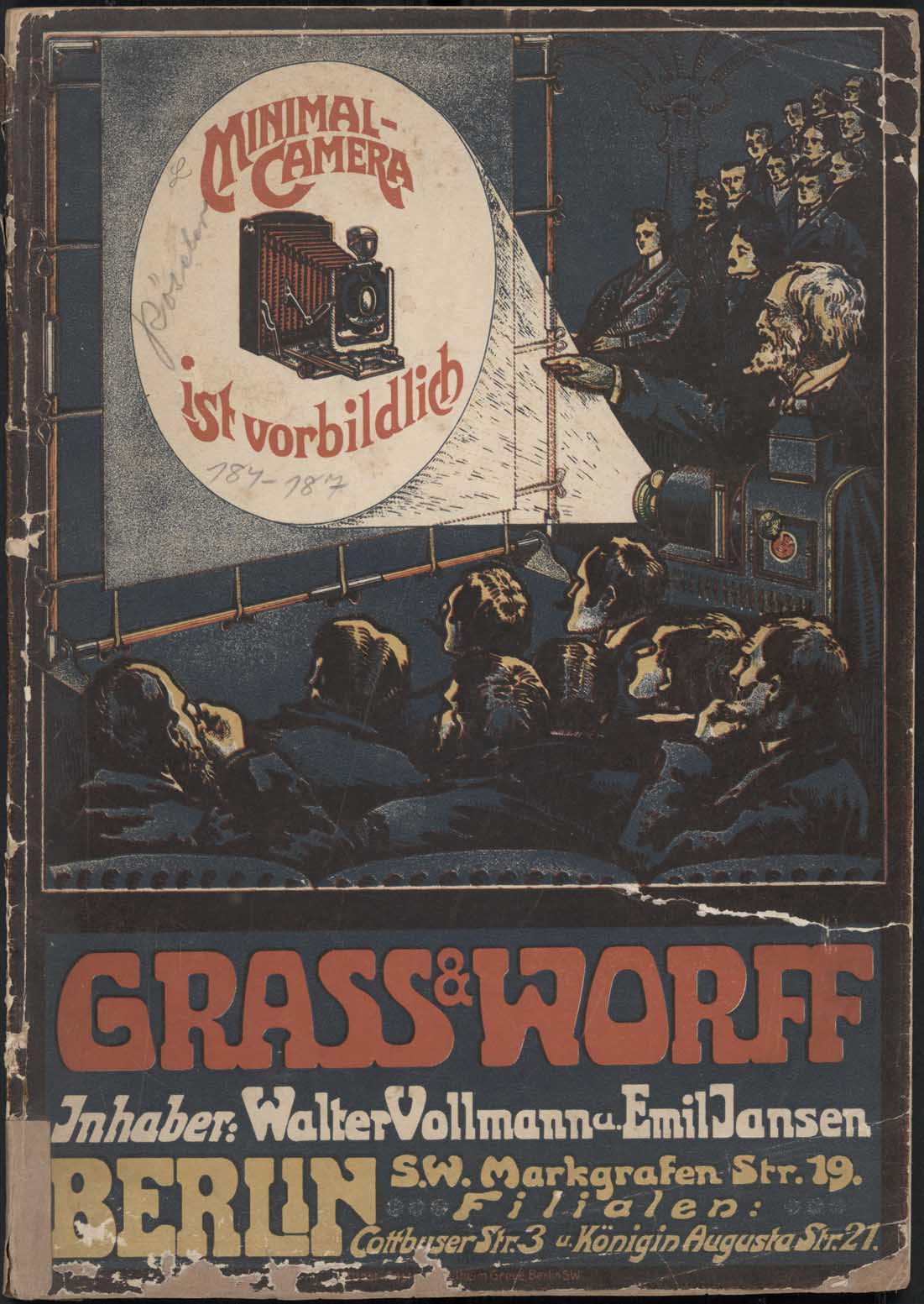 Grass & Worff Preisbuch Nr. 20 1905 (Filmmuseum Potsdam CC BY-NC-SA)