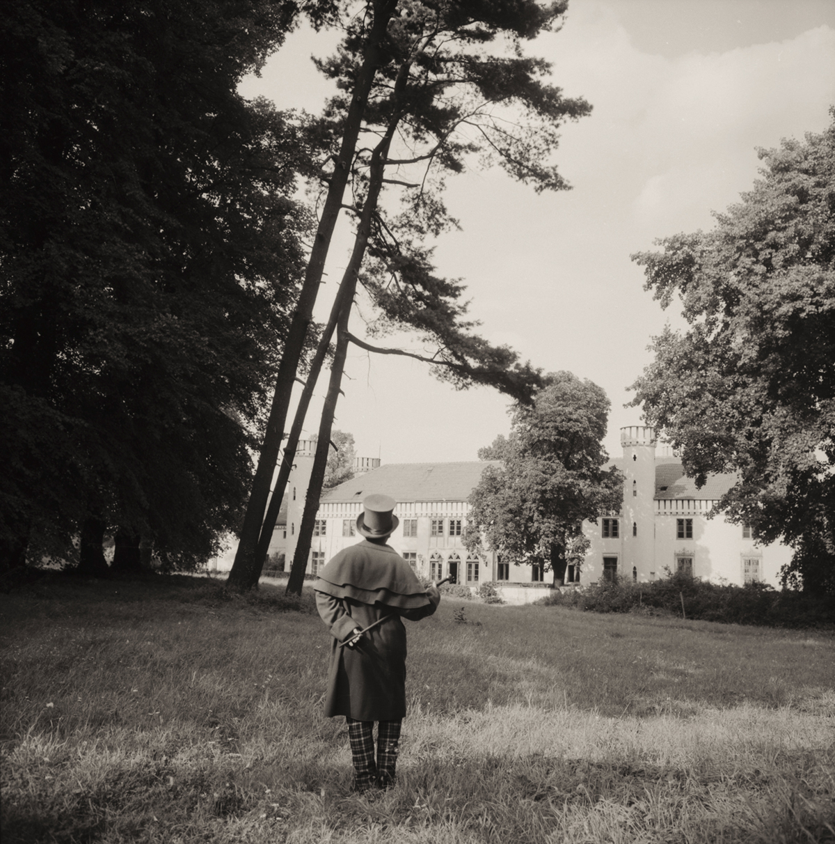 Das Schloss Petzow, September 1963 (Museum und Galerie Falkensee CC BY-NC-SA)