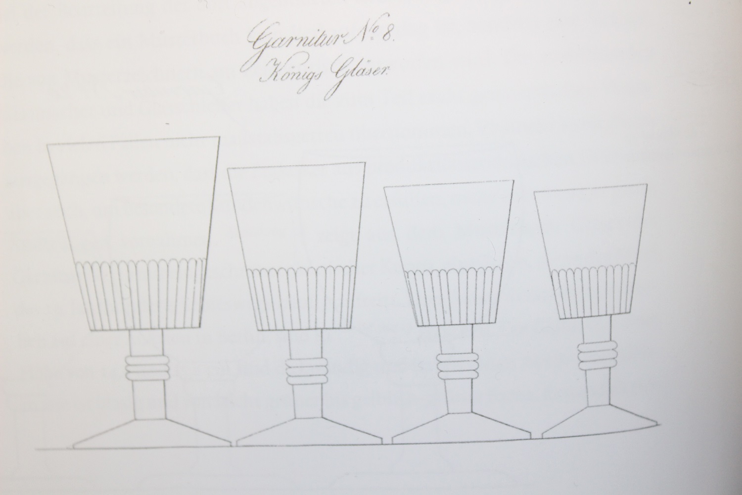 Produktverzeichnis Solms’sche Glasfabrik Baruth Mark, um 1860 (Museum Baruther Glashütte CC BY-NC-SA)
