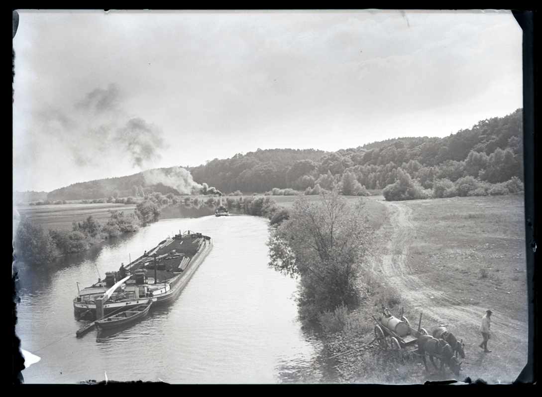 Lastkahn auf der Oder (Museum Angermünde CC BY-NC-SA)