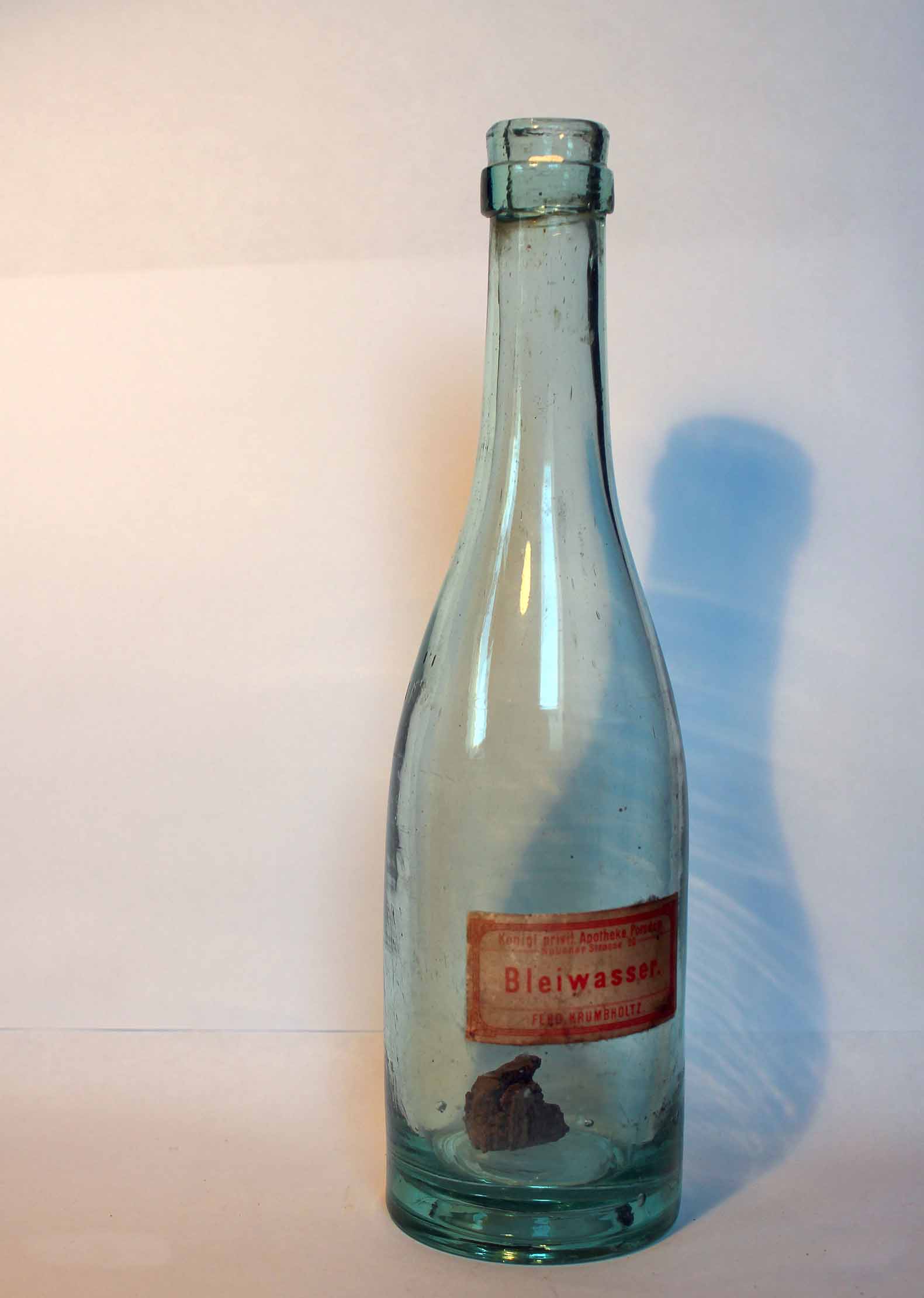 Flasche für Bleiwasser aus der Löwen-Apotheke (Potsdam Museum - Forum für Kunst und Geschichte CC BY-NC-SA)