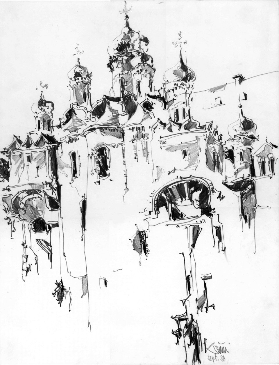 Moskau Blagowestschenje Kathedrale (Dr. Hermann Kremer CC BY-NC-SA)