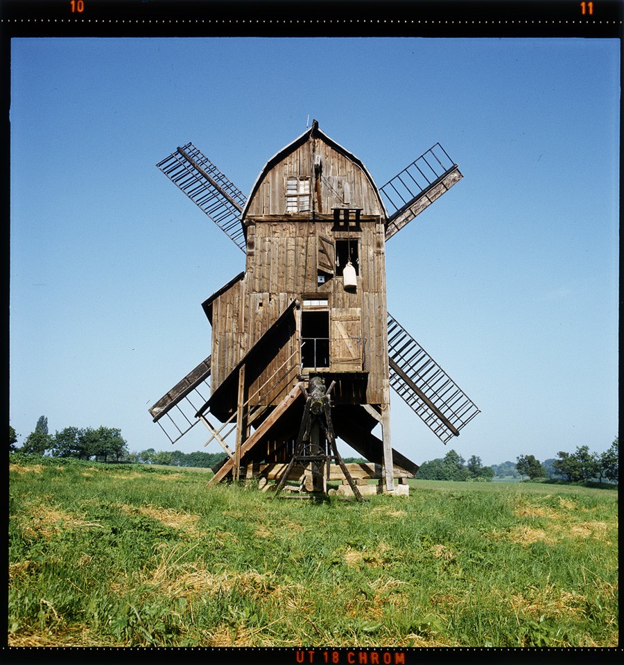 Bockwindmühle Ballstädt (Historische Mühle von Sanssouci CC BY-NC-ND)