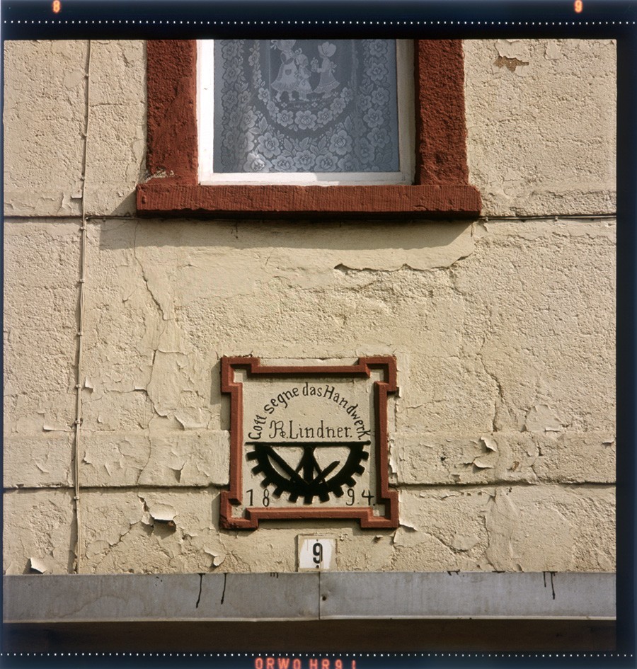 Innungszeichen in Borna b. Oschatz (Historische Mühle von Sanssouci CC BY-NC-ND)