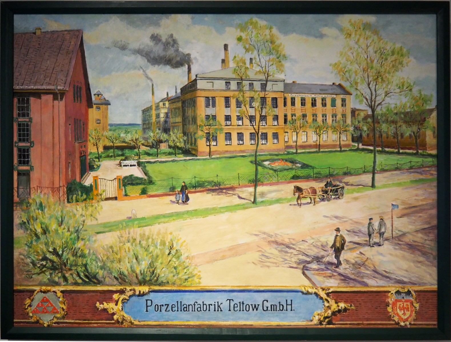 Porzellanfabrik Teltow GmbH, Gemälde-Kopie (Heimatmuseum Stadt Teltow CC BY-NC-SA)